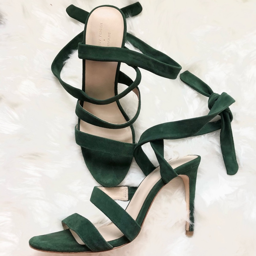 REVOLVE X Chrissy Teigen Lace Up Heels